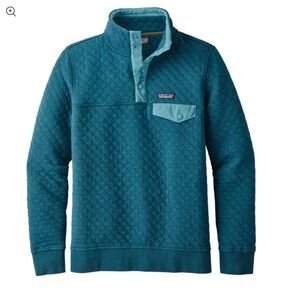 Patagonia Organic Cotton Quilted Snap T Pullover